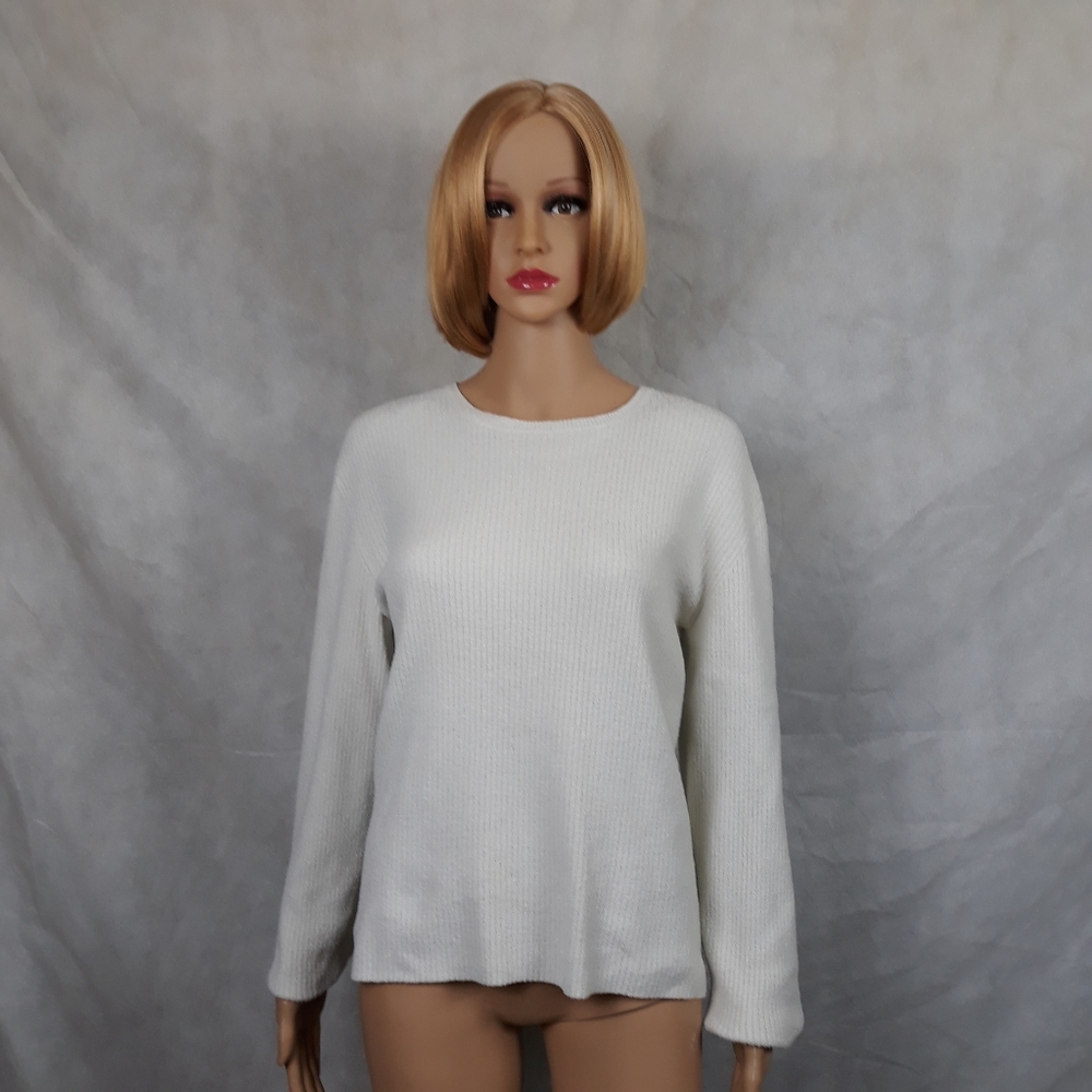 Talbots Winter White Size Large